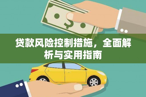 滴道贷款风险控制措施，全面解析与实用指南