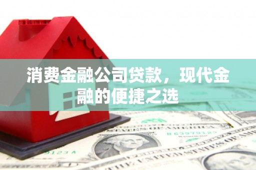 房县消费金融公司贷款，现代金融的便捷之选