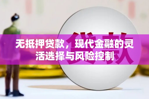 平谷无抵押贷款，现代金融的灵活选择与风险控制