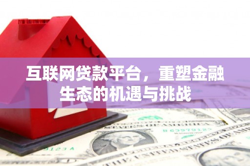 惠东互联网贷款平台，重塑金融生态的机遇与挑战