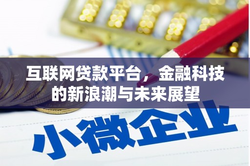 黄江互联网贷款平台，金融科技的新浪潮与未来展望