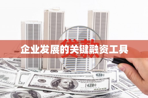 枋寮企业发展的关键融资工具