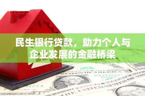 阜城民生银行贷款，助力个人与企业发展的金融桥梁