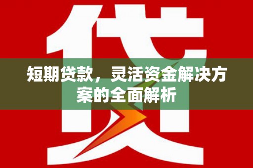 锡林郭勒盟短期贷款，灵活资金解决方案的全面解析